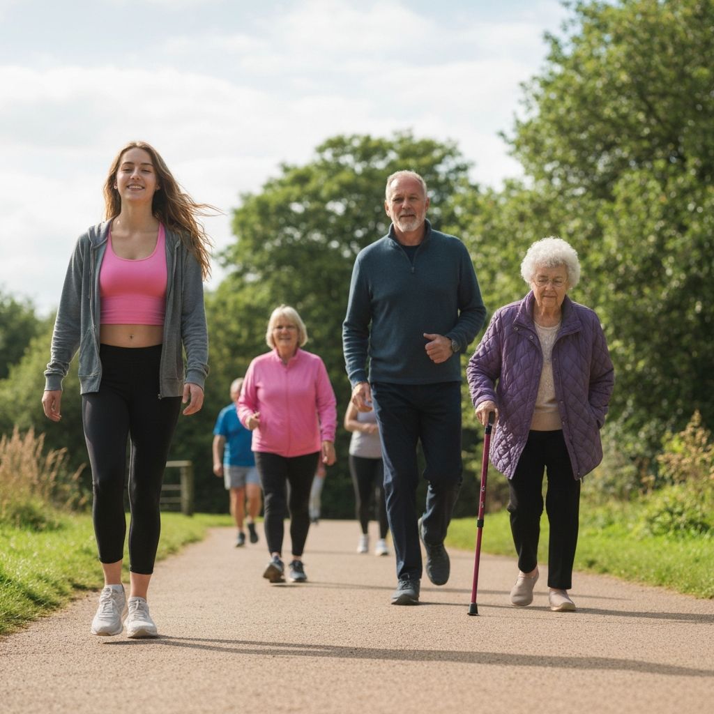 Diverse walking perspectives